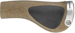 Ergon - Poignées GP1 Biokork Marron Gris