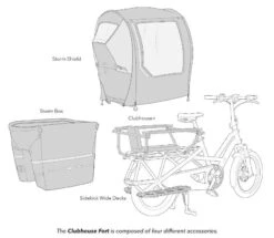 Tern - Clubhouse Fort - Structure Enfant (x2) Complète -Vélo Composant Magasin tern clubhouse fort 2 3840x2160