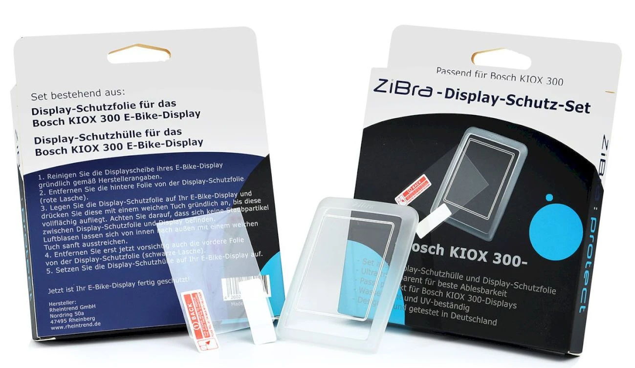 Zibra - Film & Coque De Protection Transparente Pour écran Bosch Kiox 300 3 Zibra - Film & Coque De Protection Transparente Pour écran Bosch Kiox 300
